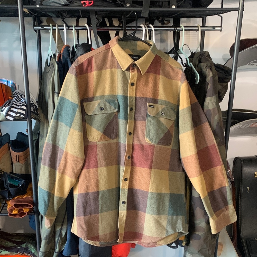 BRIXTON BOWERY FLANNEL | XL
